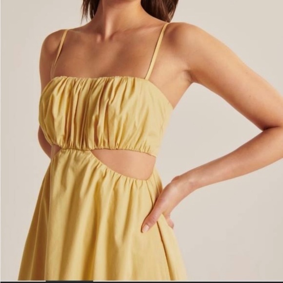 Abercrombie bubble top maxi dress - Picture 2 of 2